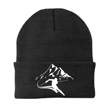 Run From The Avalanche Embroidered Beanie